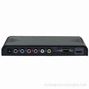 CVBS + VGA + YPbPr + Audio to HDMI 1,080/720P Converter (Scaler), VGA-HDMI, Video-HDMI, YPbPr-HDMI